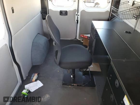 2021 Ram ProMaster Cargo with VIN 3C6LRVBG4ME515307, listed as a Copart auction lot 47648355 with 42,220 mi miles and Salvage title. Bid and sale history available at DreamBid. Image 10.