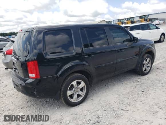 2013 Honda Pilot EX-L with VIN 5FNYF3H67DB006252, listed as a Copart auction lot 67602445 with 128,727 mi miles and Salvage title. Bid and sale history available at DreamBid. Image 3.