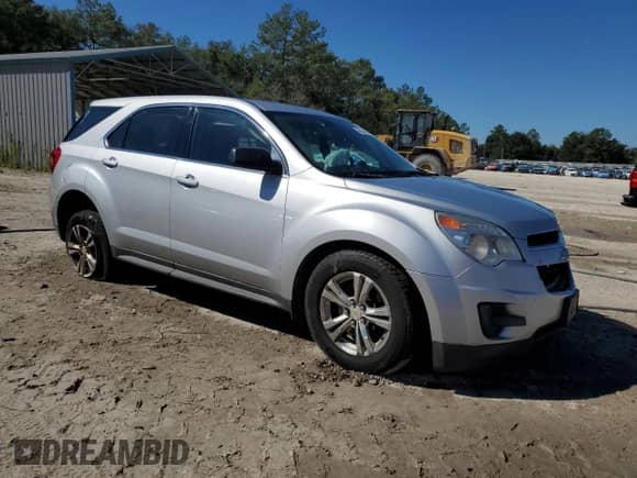 2011 Chevrolet Equinox LS with VIN 2CNFLCEC8B6249528, listed as a Copart auction lot 86530035 with 225,038 mi miles and Salvage title. Bid and sale history available at DreamBid. Image 4.