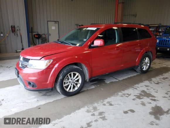 2015 Dodge Journey SXT with VIN 3C4PDCBB8FT572352, listed as a Copart auction lot 82218105 with 158,241 mi miles and Clean title. Bid and sale history available at DreamBid. Image 1.