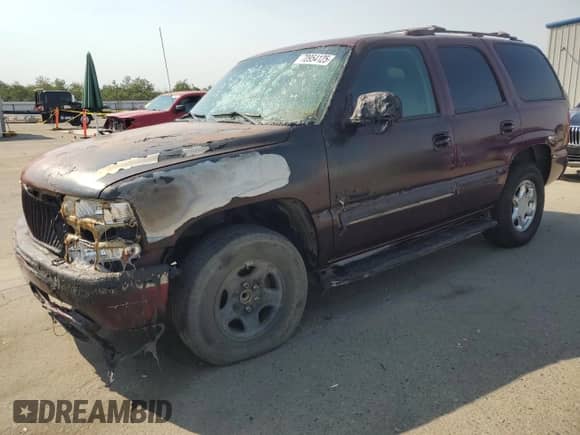 2002 Chevrolet Tahoe LS с VIN 1GNEC13T42R178198, выставлен на аукционе Copart как лот 70954125 с пробегом 203 506 миль миль и На запчасти • Non repairable. История ставок и продаж доступна на DreamBid. Изображение 1.