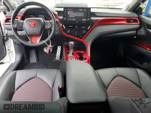 2023 Toyota Camry TRD with VIN 4T1KZ1AK8PU081039, listed as a Copart auction lot 67947105 with 16,782 mi miles and Salvage title. Bid and sale history available at DreamBid. Image 8.