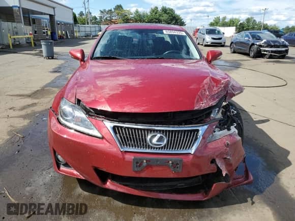 2013 Lexus IS 250 z VIN JTHCF5C29D5061814, wystawiony jako Copart lot #65894335 z przebiegiem 107 616 mil mil oraz Szkoda całkowita • Salvage title. Historia ofert i sprzedaży dostępna na DreamBid. Obrazek 5.