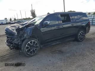 2022 Chevrolet Suburban RST с VIN 1GNSCEKD1NR304560, выставлен на аукционе Copart как лот 78812184 с пробегом Не указан миль и Списание • Salvage title. История ставок и продаж доступна на DreamBid. Изображение 1.