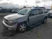 2005 Chevrolet TrailBlazer LT with VIN 1GNET16S456115742, listed as a Copart auction lot 56933195 with 161,418 mi miles and Salvage title. Bid and sale history available at DreamBid. Image 1.