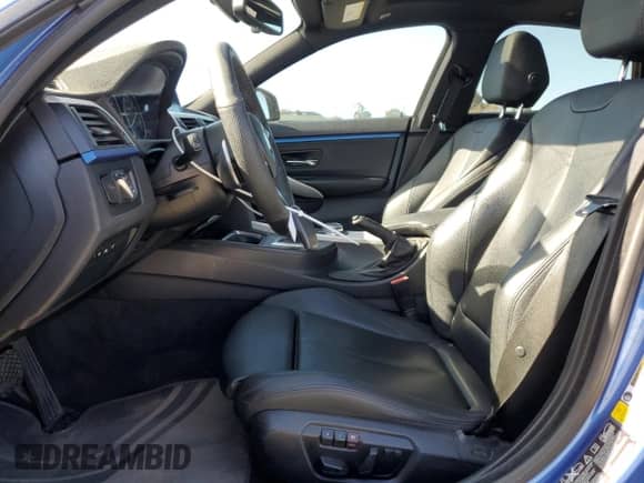 2015 BMW 4 Series 435i xDrive with VIN WBA4B3C55FD670176, listed as a Copart auction lot 57847755 with 143,427 mi miles and Salvage title. Bid and sale history available at DreamBid. Image 7.