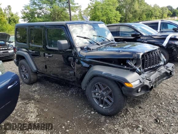 2025 Jeep Wrangler Sport S с VIN 1C4PJXDN6SW598914, выставлен на аукционе Copart как лот 70109965 с пробегом 3 675 миль миль и Чистый • Clean title. История ставок и продаж доступна на DreamBid. Изображение 4.