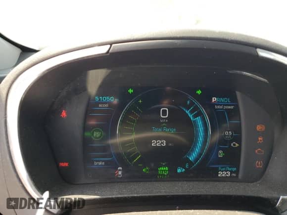2017 Chevrolet Volt Premier с VIN 1G1RD6S59HU203778, выставлен на аукционе Copart как лот 69030085 с пробегом 51 050 миль миль и Списание • Salvage title. История ставок и продаж доступна на DreamBid. Изображение 9.