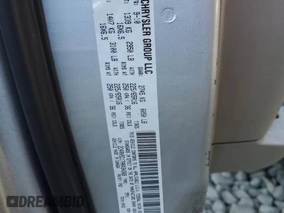 2010 Dodge Grand Caravan SXT z VIN 2D4RN5D17AR434368, wystawiony jako Copart lot #84520975 z przebiegiem 186 103 mil mil oraz Szkoda całkowita • Salvage title. Historia ofert i sprzedaży dostępna na DreamBid. Obrazek 13.