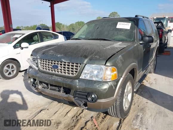 2003 Ford Explorer Eddie Bauer z VIN 1FMZU74K73UC35309, wystawiony jako IAAI lot #41565422 z przebiegiem 100 990 mil mil oraz . Historia ofert i sprzedaży dostępna na DreamBid. Obrazek 2.