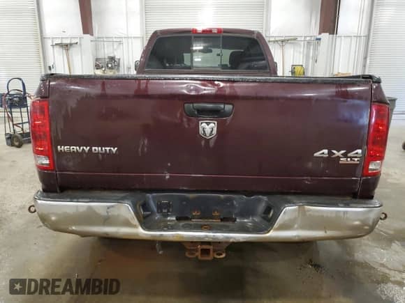 2005 Dodge 3500 SLT с VIN 3D7LS38C35G795254, выставлен на аукционе Copart как лот 70383115 с пробегом 156 615 миль миль и Списание • Salvage title. История ставок и продаж доступна на DreamBid. Изображение 6.