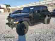 2021 Jeep Wrangler Unlimited Willys with VIN 1C4HJXDN9MW592774, listed as a Copart auction lot 80553705 with 110,973 mi miles and Salvage title. Bid and sale history available at DreamBid. Image 1.