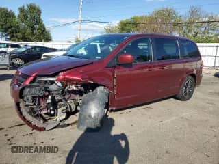 2017 Dodge Grand Caravan GT with VIN 2C4RDGEG9HR673574, listed as a Copart auction lot 85715015 with 125,709 mi miles and Salvage title. Bid and sale history available at DreamBid. Image 1.