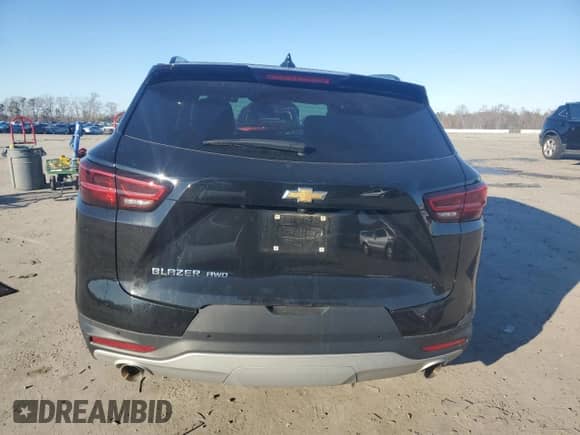 2024 Chevrolet Blazer LT with VIN 3GNKBJRS2RS195075, listed as a Copart auction lot 46497035 with 26,199 mi miles and Clean title. Bid and sale history available at DreamBid. Image 6.