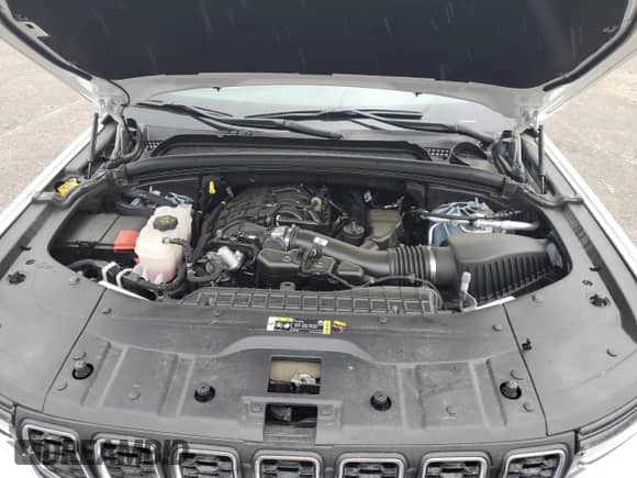 2025 Jeep Grand Cherokee Altitude with VIN 1C4RJHAG8SC273803, listed as a Copart auction lot 80373015 with 6,614 mi miles and Salvage title. Bid and sale history available at DreamBid. Image 12.