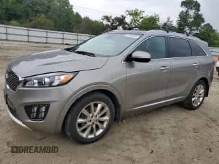 2018 Kia Sorento SX z VIN 5XYPKDA53JG390694, wystawiony jako Copart lot #67813315 z przebiegiem 96 874 mil mil oraz Czysty tytuł • Clean title. Historia ofert i sprzedaży dostępna na DreamBid. Obrazek 1.