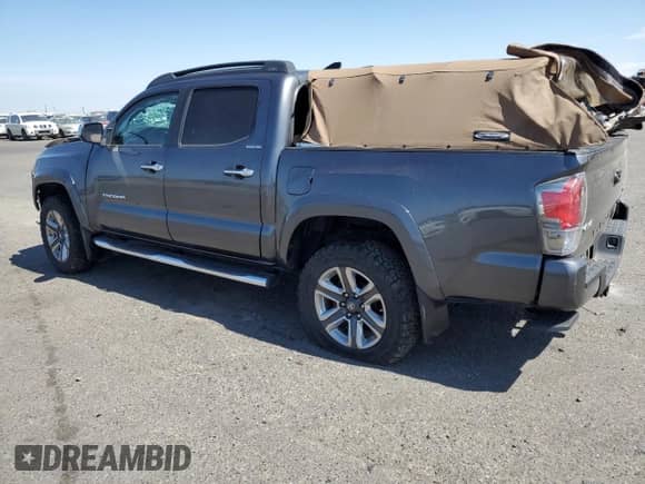 2017 Toyota Tacoma Limited with VIN 3TMGZ5AN9HM114471, listed as a Copart auction lot 68049875 with Not provided miles and Salvage title. Bid and sale history available at DreamBid. Image 2.
