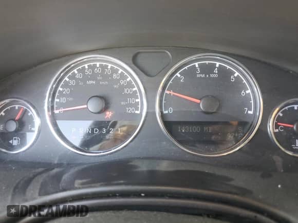 2005 Chevrolet Uplander LT with VIN 1GNDV33L35D241861, listed as a Copart auction lot 56128895 with 143,100 mi miles and Salvage title. Bid and sale history available at DreamBid. Image 9.