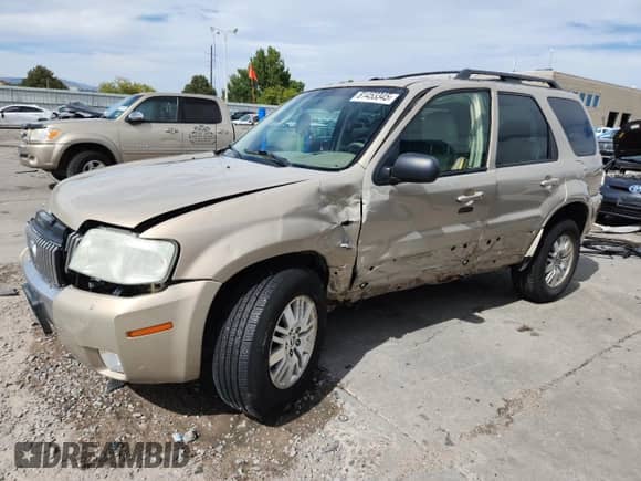 2007 Mercury Mariner Premier с VIN 4M2CU97197KJ20683, выставлен на аукционе Copart как лот 81453345 с пробегом 176 035 миль миль и Списание • Salvage title. История ставок и продаж доступна на DreamBid. Изображение 1.