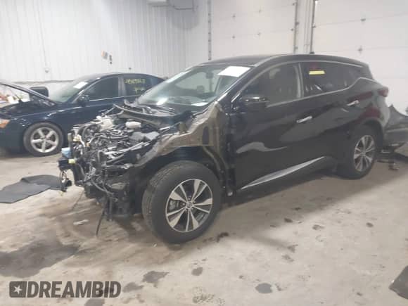 2020 Nissan Murano S with VIN 5N1AZ2AS5LN114245, listed as a IAAI auction lot 43130969 with 64,279 mi miles and . Bid and sale history available at DreamBid. Image 2.