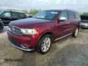 2017 Dodge Durango Citadel with VIN 1C4RDJEG8HC666962, listed as a Copart auction lot 53888965 with 111,295 mi miles and Salvage title. Bid and sale history available at DreamBid. Image 1.