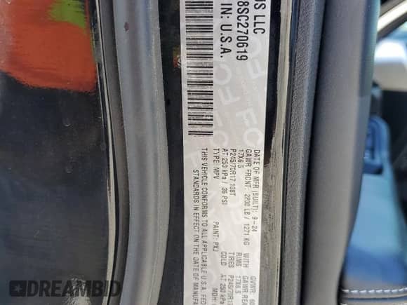 2025 Jeep Grand Cherokee Altitude z VIN 1C4RJGAG8SC270619, wystawiony jako Copart lot #48940035 z przebiegiem 4 386 mil mil oraz Szkoda całkowita • Salvage title. Historia ofert i sprzedaży dostępna na DreamBid. Obrazek 14.