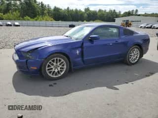 2014 Ford Mustang Premium with VIN 1ZVBP8AM9E5282067, listed as a Copart auction lot 80958405 with 132,805 mi miles and Salvage title. Bid and sale history available at DreamBid. Image 1.