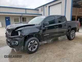 2022 Chevrolet Colorado 2WD Z71 with VIN 1GCGSDEN6N1204453, listed as a Copart auction lot 65275975 with 23,734 mi miles and Salvage title. Bid and sale history available at DreamBid. Image 1.