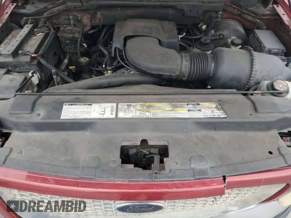 2001 Ford F-150 XL with VIN 2FTRX08L61CA05327, listed as a Copart auction lot 84831575 with Not provided miles and Salvage title. Bid and sale history available at DreamBid. Image 11.