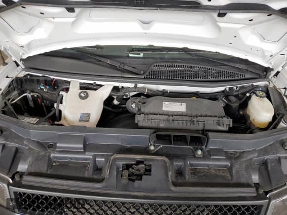 2024 Chevrolet Express Cargo with VIN 1GCWGAFP2R1174904, listed as a Copart auction lot 63218715 with 20,859 mi miles and Clean title. Bid and sale history available at DreamBid. Image 12.