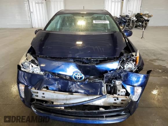 2014 Toyota Prius Four with VIN JTDKN3DU4E1765514, listed as a Copart auction lot 80860205 with 152,088 mi miles and Salvage title. Bid and sale history available at DreamBid. Image 5.