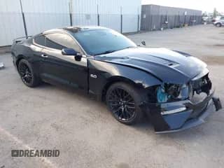 2019 Ford Mustang GT with VIN 1FA6P8CF7K5125657, listed as a IAAI auction lot 43066928 with 88,816 mi miles and . Bid and sale history available at DreamBid. Image 1.