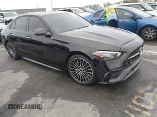 2023 Mercedes-Benz C 300 with VIN W1KAF4GB9PR128914, listed as a IAAI auction lot 42816157 with 21,389 mi miles and . Bid and sale history available at DreamBid. Image 1.