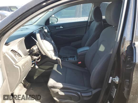 2021 Hyundai Tucson SE with VIN KM8J23A42MU383838, listed as a Copart auction lot 70716095 with 158,725 mi miles and Salvage title. Bid and sale history available at DreamBid. Image 7.