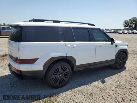 2025 Hyundai Santa Fe Calligraphy с VIN 5NMP54G17SH019847, выставлен на аукционе Copart как лот 57211915 с пробегом 14 054 миль миль и Списание • Salvage title. История ставок и продаж доступна на DreamBid. Изображение 3.