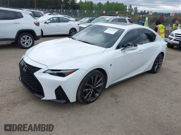 2023 Lexus IS 350 F Sport with VIN JTHGZ1E22P5029273, listed as a IAAI auction lot 42141081 with 24,798 mi miles and . Bid and sale history available at DreamBid. Image 17.