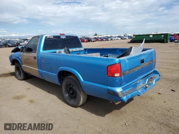 1994 Chevrolet S-10 с VIN 1GCCS14Z8R8220670, выставлен на аукционе Copart как лот 54712404 с пробегом 98 814 миль миль и Списание • Salvage title. История ставок и продаж доступна на DreamBid. Изображение 2.