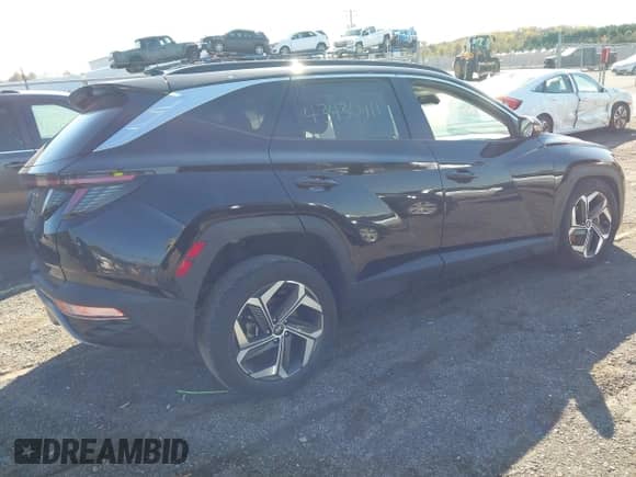 2023 Hyundai Tucson Limited z VIN 5NMJE3AE9PH190313, wystawiony jako IAAI lot #43430911 z przebiegiem 26 338 mil mil oraz . Historia ofert i sprzedaży dostępna na DreamBid. Obrazek 4.