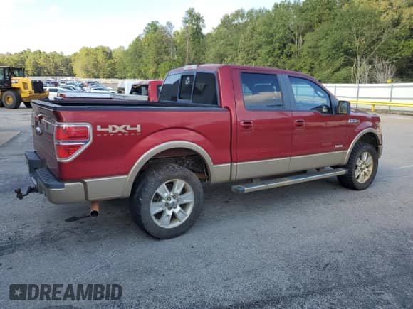 2013 Ford F-150 Lariat with VIN 1FTFW1ET3DKF78539, listed as a Copart auction lot 90242315 with 184,594 mi miles and Clean title. Bid and sale history available at DreamBid. Image 3.