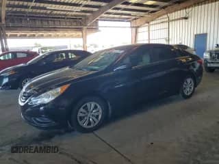 2013 Hyundai Sonata GLS with VIN 5NPEB4AC2DH576357, listed as a Copart auction lot 89447665 with 218,194 mi miles and Clean title. Bid and sale history available at DreamBid. Image 1.