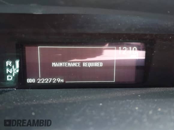 2012 Toyota Prius One с VIN JTDKN3DU5C1521996, выставлен на аукционе IAAI как лот 43192101 с пробегом 222 729 миль миль и . История ставок и продаж доступна на DreamBid. Изображение 7.