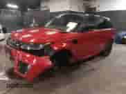 2022 Land Rover Range Rover Sport HST with VIN SALWS2RU5NA220721, listed as a IAAI auction lot 41643786 with 28,165 mi miles and . Bid and sale history available at DreamBid. Image 2.