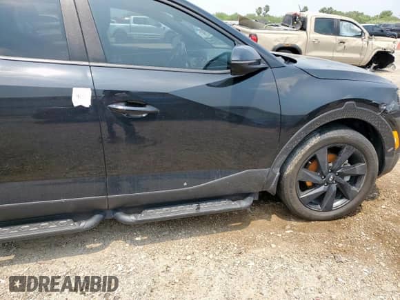 2023 Hyundai Santa Cruz Night Edition с VIN 5NTJCDAF9PH060170, выставлен на аукционе Copart как лот 56029205 с пробегом 50 460 миль миль и Списание • Salvage title. История ставок и продаж доступна на DreamBid. Изображение 13.