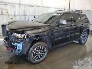 2017 Jeep Grand Cherokee Trailhawk z VIN 1C4RJFLG8HC630777, wystawiony jako Copart lot #81770235 z przebiegiem 78 773 mil mil oraz Szkoda całkowita • Salvage title. Historia ofert i sprzedaży dostępna na DreamBid. Obrazek 1.