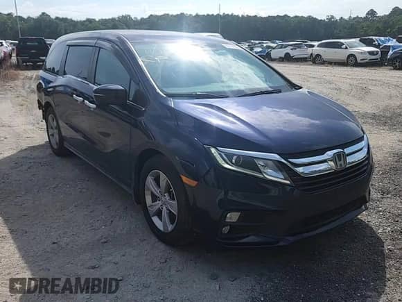2019 Honda Odyssey EX-L with VIN 5FNRL6H75KB136180, listed as a Copart auction lot 62724365 with 89,160 mi miles and Salvage title. Bid and sale history available at DreamBid. Image 15.