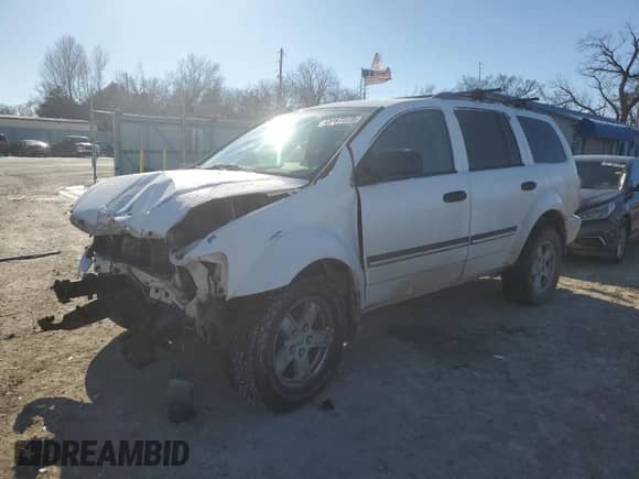 2007 Dodge Durango SLT z VIN 1D8HB48247F508524, wystawiony jako Copart lot #42087275 z przebiegiem 143 615 mil mil oraz Szkoda całkowita • Salvage title. Historia ofert i sprzedaży dostępna na DreamBid. Obrazek 1.