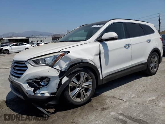 2015 Hyundai Santa Fe GLS z VIN KM8SR4HF6FU100129, wystawiony jako Copart lot #68522905 z przebiegiem 179 904 mil mil oraz Szkoda całkowita • Salvage title. Historia ofert i sprzedaży dostępna na DreamBid. Obrazek 1.