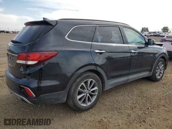 2018 Hyundai Santa Fe SE with VIN KM8SNDHF8JU273400, listed as a Copart auction lot 70684695 with 144,277 mi miles and Salvage title. Bid and sale history available at DreamBid. Image 3.
