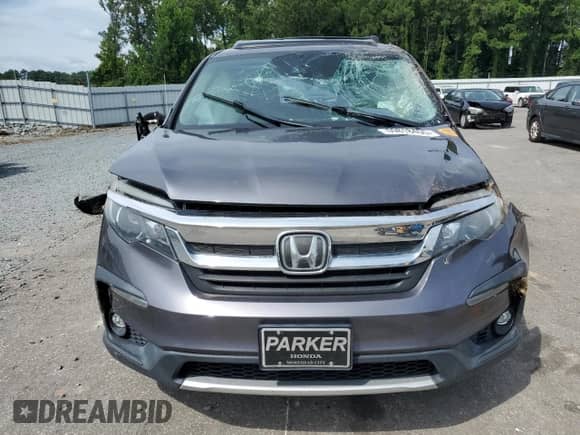 2019 Honda Pilot EX-L z VIN 5FNYF5H58KB031645, wystawiony jako Copart lot #69818455 z przebiegiem 95 819 mil mil oraz Szkoda całkowita • Salvage title. Historia ofert i sprzedaży dostępna na DreamBid. Obrazek 5.