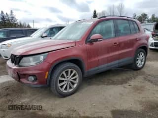 2015 Volkswagen Tiguan Comfortline with VIN WVGJV7AX1FW024206, listed as a Copart auction lot 47823444 with 229,375 mi miles and . Bid and sale history available at DreamBid. Image 1.